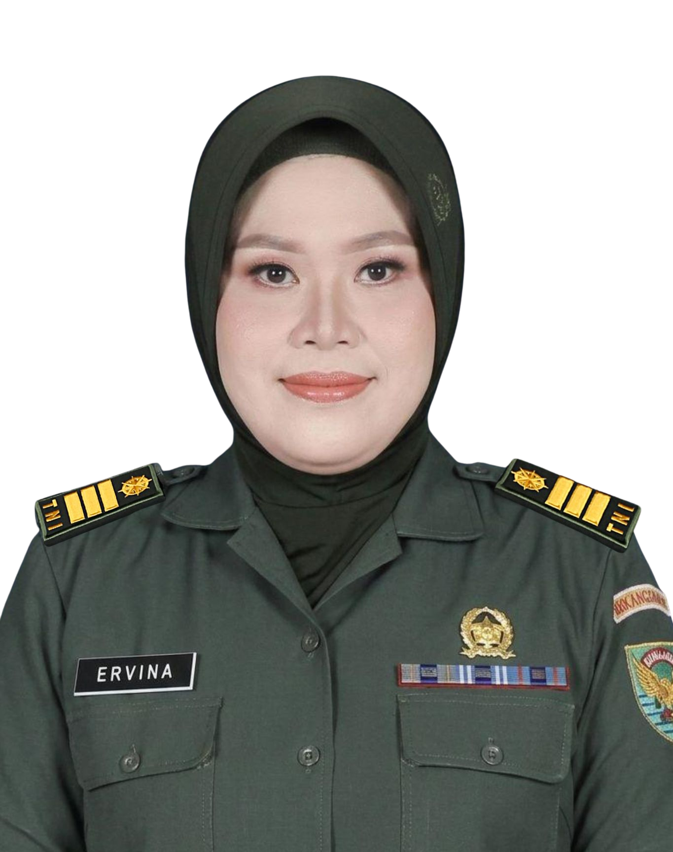 Kapten Cba (K) Ervina Dewi 